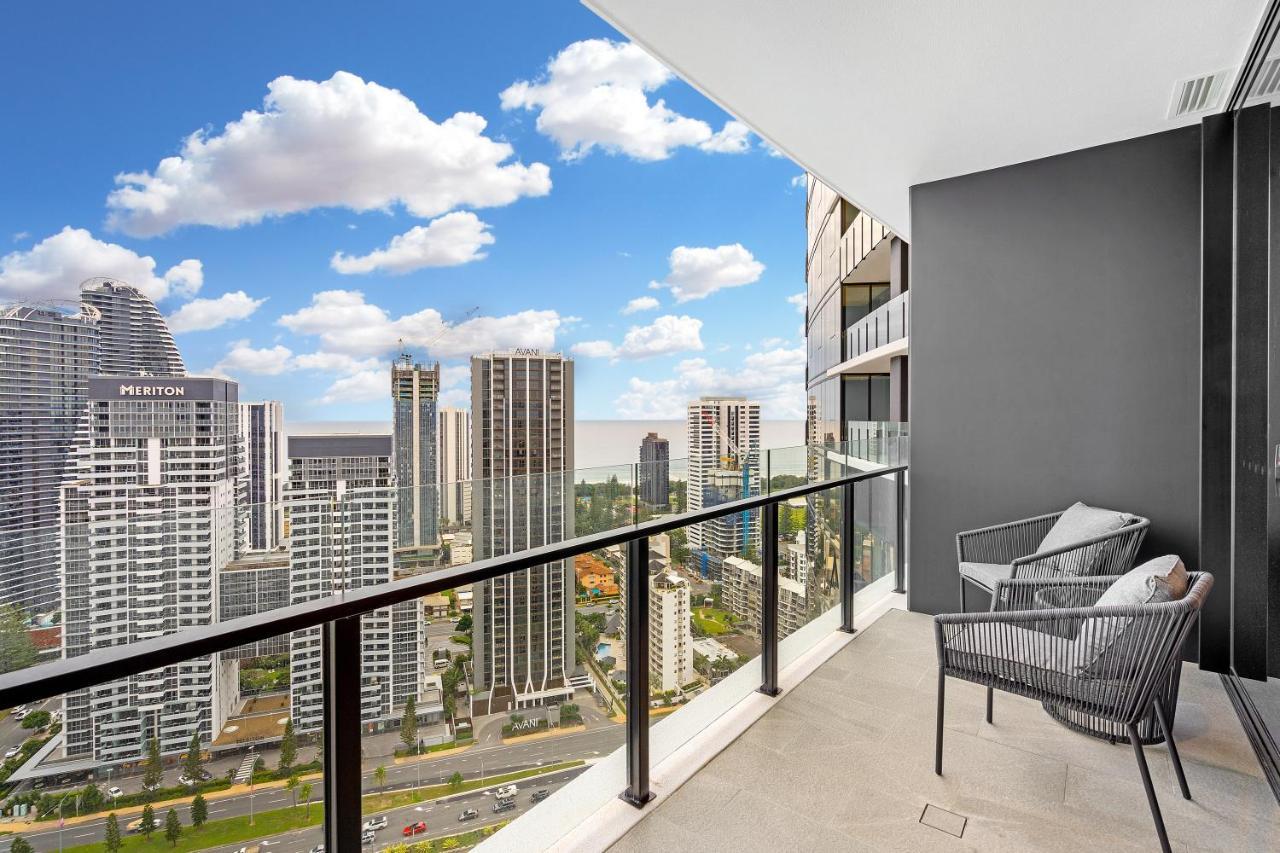 Lamour Ocean View Apartment I In Casino Broadbeach - Free Parking-195Cm Гоулд Коуст Екстериор снимка